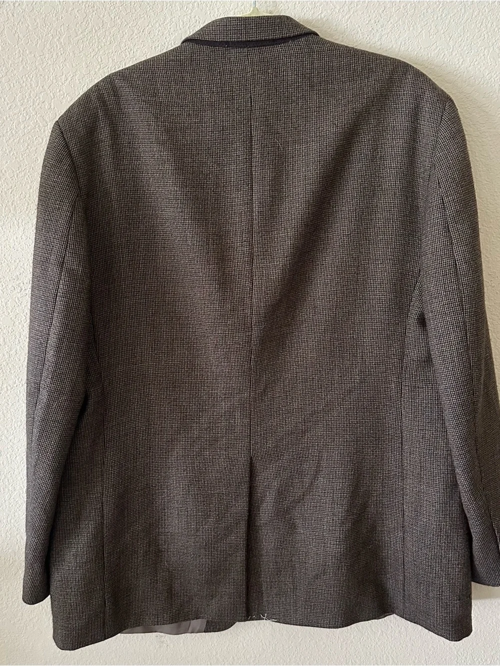 Lauren Ralph Lauren Brown Herringbone Blazer - Classic Tailored Sport Coat 46L